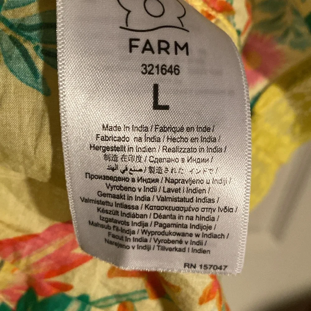 FARM Rio NWT Fruit Garden Cotton Camisole large - Picture 10 of 13